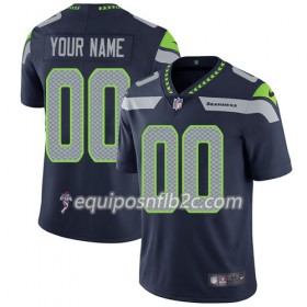 Camiseta Hombre NFL Seattle Seahawks Personalizar Navy Azul